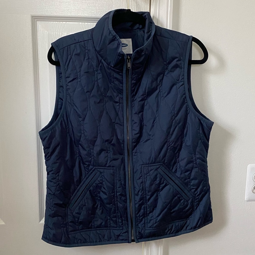 Navy vest